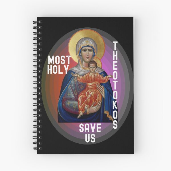 Item preview, Most Holy Theotokos Save Us designed and sold by DiverseMerch.