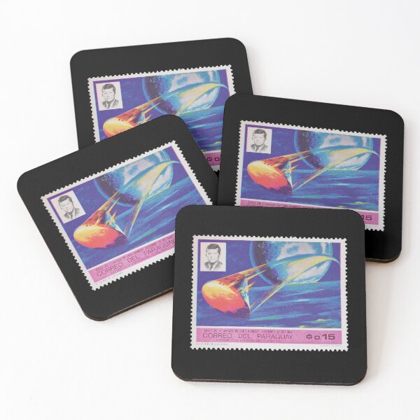 Item preview, Apollo 8 - 1968 with John F. Kennedy Stamp designed and sold by StampCollection.