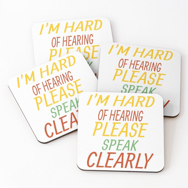 Item preview, Hard of hearing patience disability anyway be cool designed and sold by GOOD-TIME.