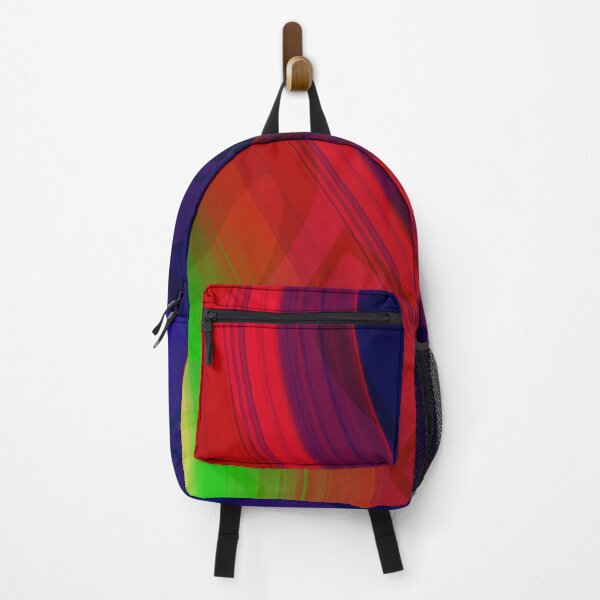 Item preview, Fluid Haze Abstract Colorful Geometric  Line Pattern / Liquid Psychedelic Art  designed and sold by GuitarZan's.