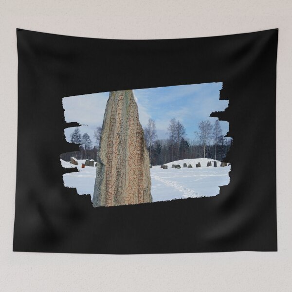 Item preview, Viking Runestone at Anundshög, Sweden designed and sold by Orkneyology.