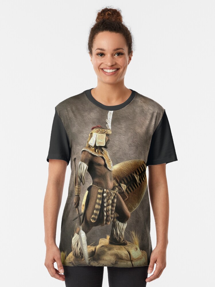 shaka zulu t shirt