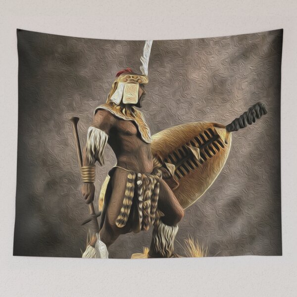 Item preview, ZULU KING SHAKA ZULU designed and sold by johnnyssandart.