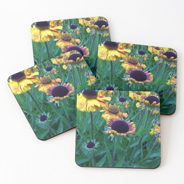 Item preview, Big Yellow Flowers - Vectorized Photographic Image  designed and sold by RhubarbMyrtle.
