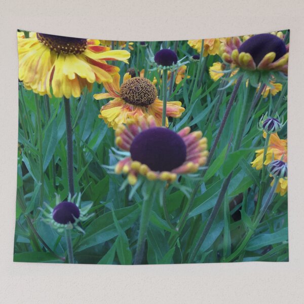 Item preview, Big Yellow Flowers - Vectorized Photographic Image  designed and sold by RhubarbMyrtle.