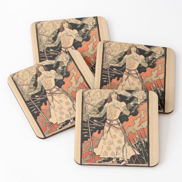 Item preview, retro jeanne darc sarah bernardt             designed and sold by CorasPosters.
