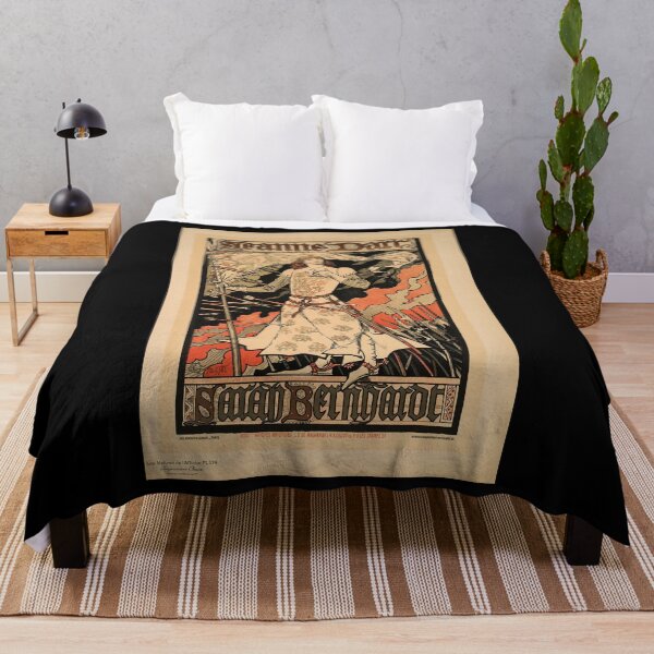 Item preview, retro jeanne darc sarah bernardt             designed and sold by CorasPosters.
