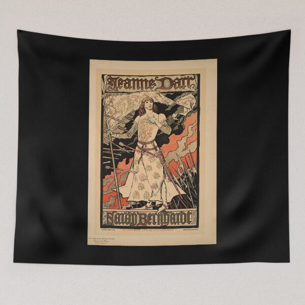 Item preview, retro jeanne darc sarah bernardt             designed and sold by CorasPosters.