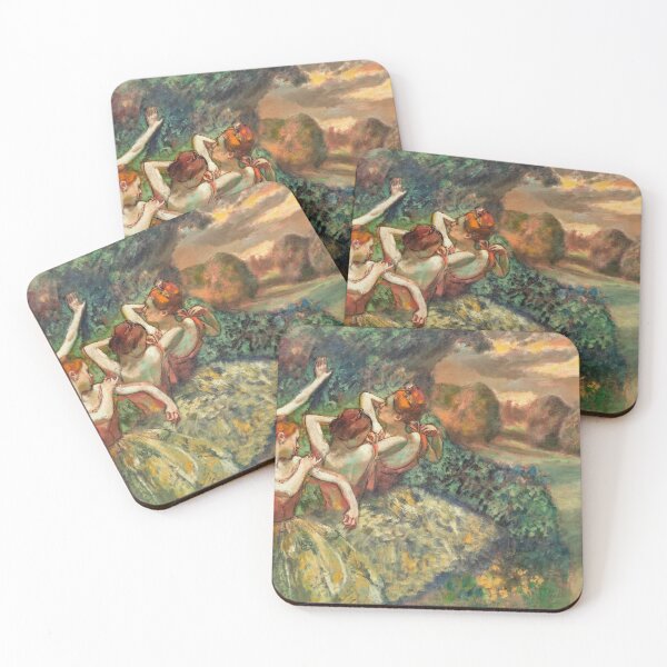 Item preview, Degas Ballerinas - Four Dancers (c. 1899) designed and sold by SFTStudio.