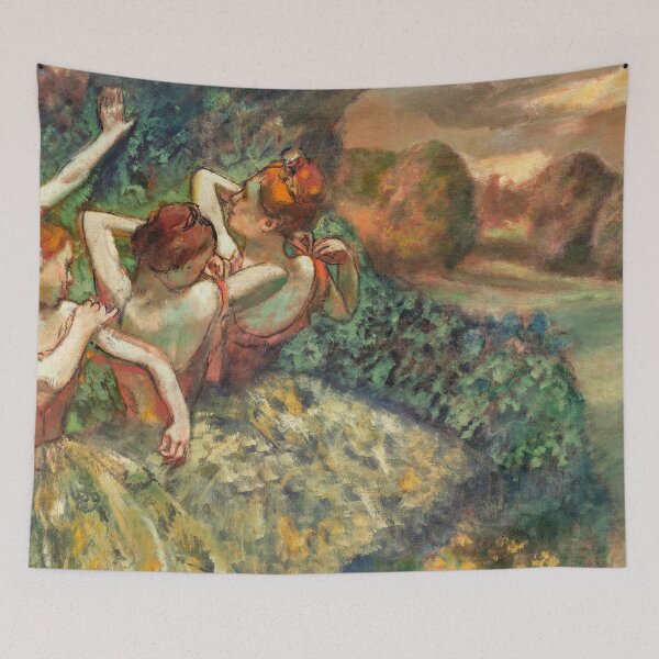 Item preview, Degas Ballerinas - Four Dancers (c. 1899) designed and sold by SFTStudio.