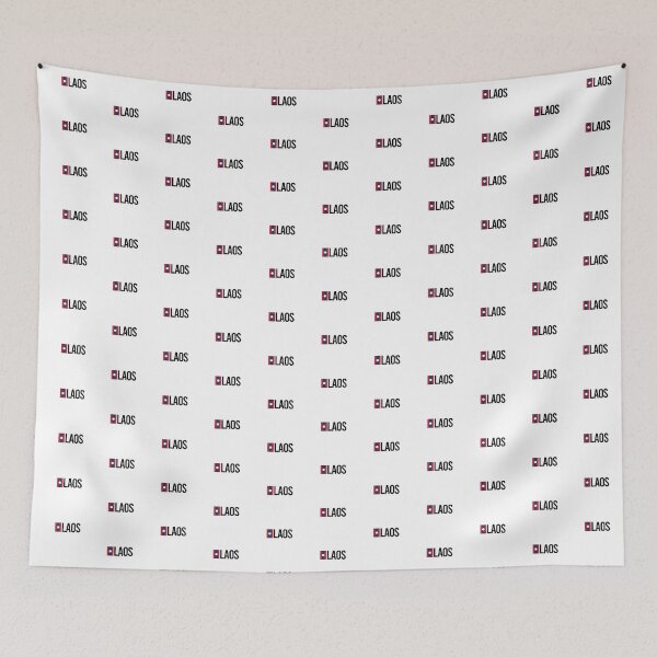 Item preview, Laos Minimal Design collection designed and sold by randomorder.
