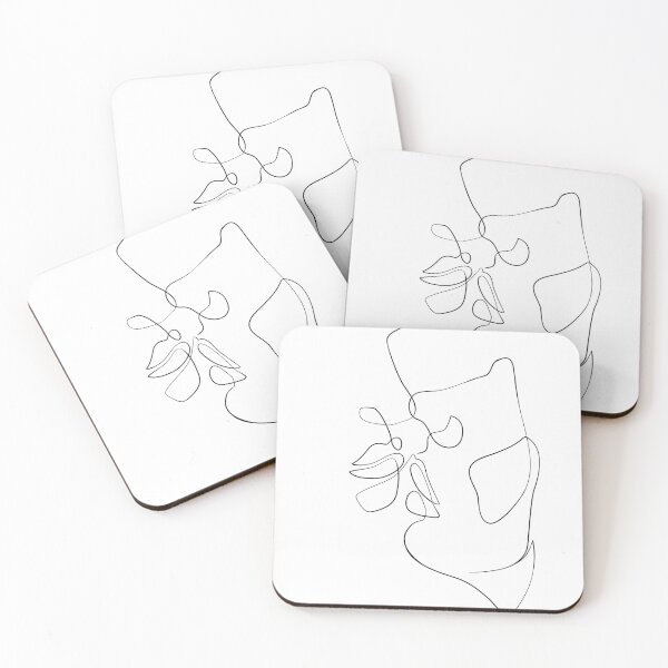 Item preview, Lips on my lips - Minimal line art designed and sold by InspiRin.