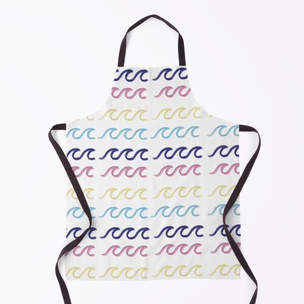 Item preview, Colorful ocean waves pattern, funky waves designed and sold by Abbara.