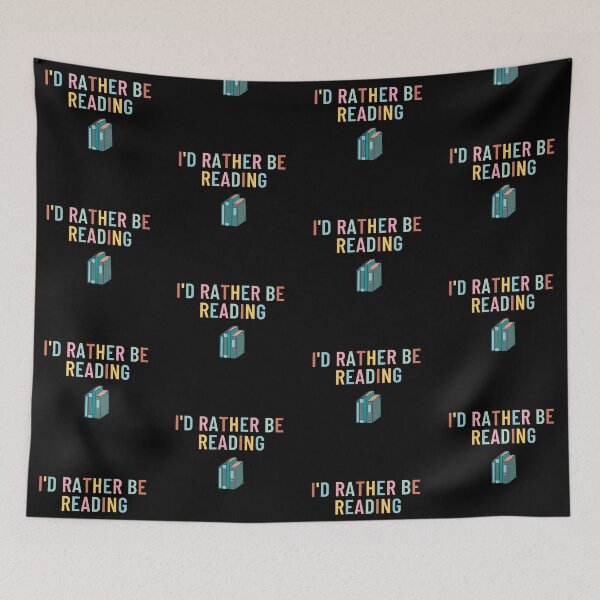 Item preview, I'd Rather Be Reading designed and sold by Orchyd.