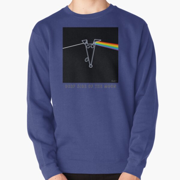Derp Lado de la luna Sudadera sin capucha