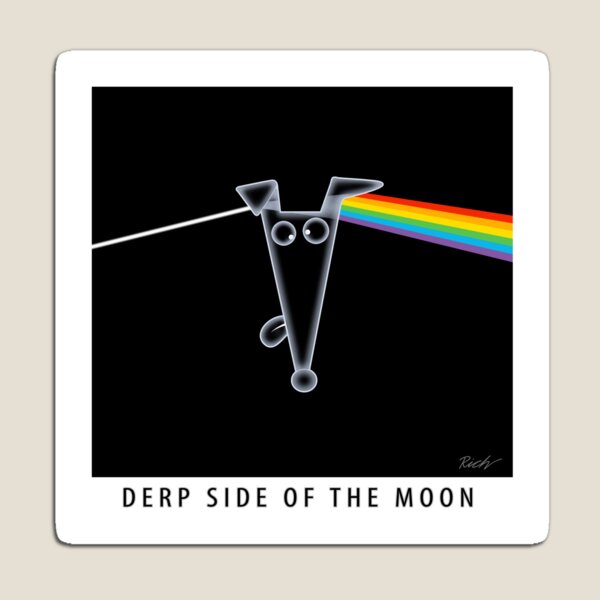 Vista previa del artículo con la obra «Derp Lado de la luna», diseñado y vendido por RichSkipworth.