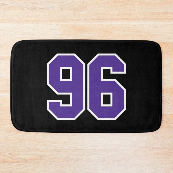 Item preview, Ninety-Six Purple Jersey Number Sports 96 designed and sold by HelloFromAja.