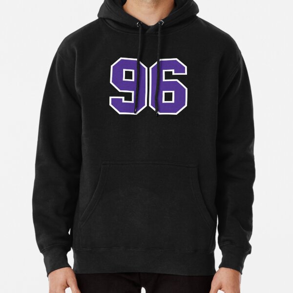 Jersey Number 96' Unisex Two-Tone Hoodie