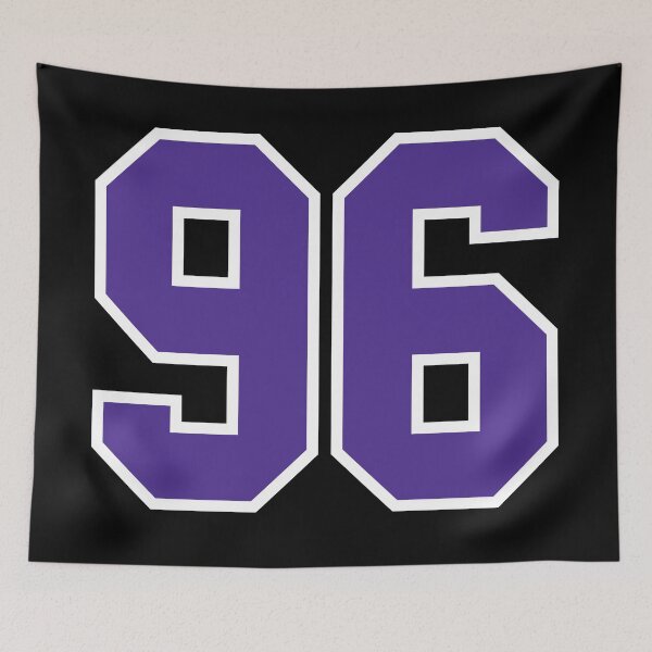 Item preview, Ninety-Six Purple Jersey Number Sports 96 designed and sold by HelloFromAja.