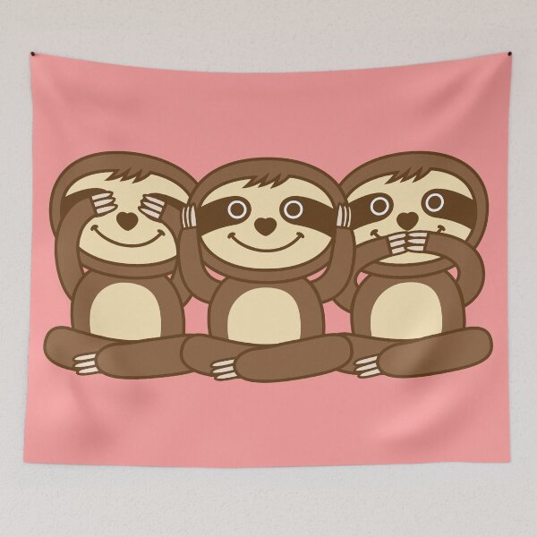 Item preview, Cute Sloths designed and sold by plushism.