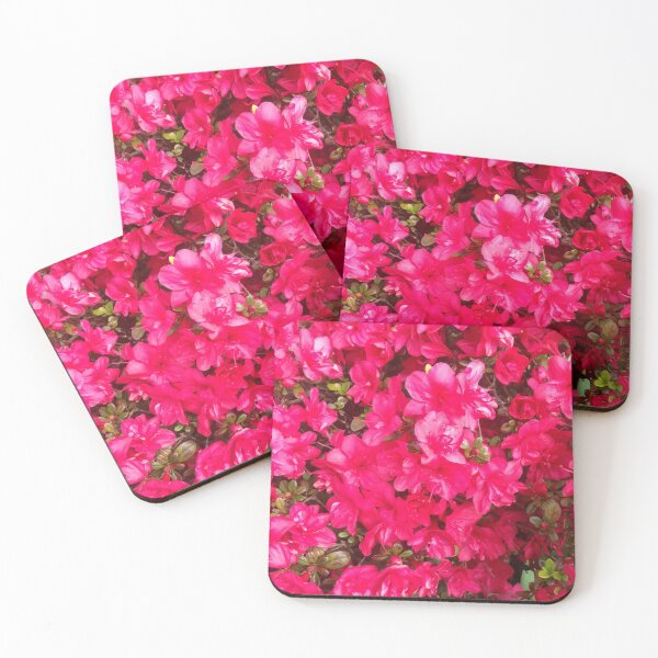 Item preview, Bright Pink Flowers - Vectorized Photographic Image designed and sold by RhubarbMyrtle.