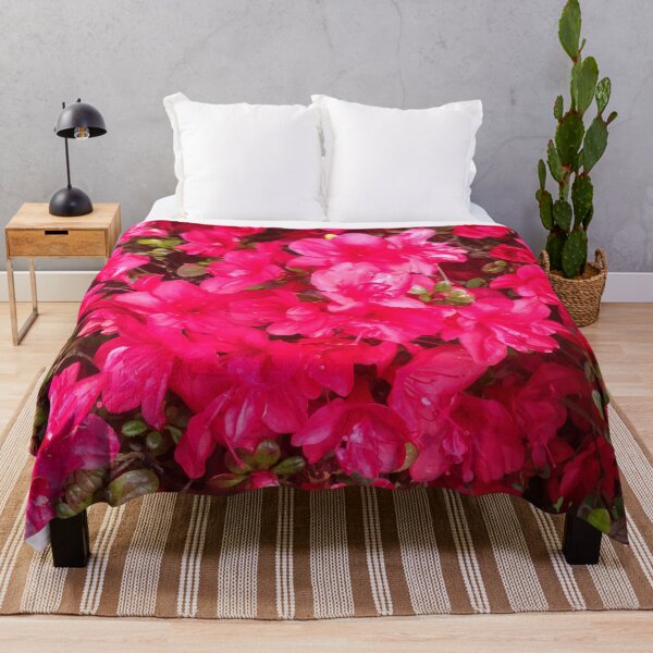 Item preview, Bright Pink Flowers - Vectorized Photographic Image designed and sold by RhubarbMyrtle.