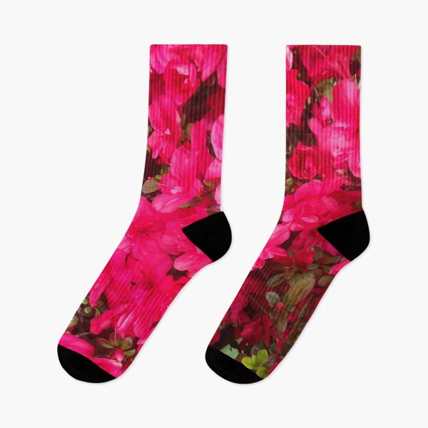 Item preview, Bright Pink Flowers - Vectorized Photographic Image designed and sold by RhubarbMyrtle.