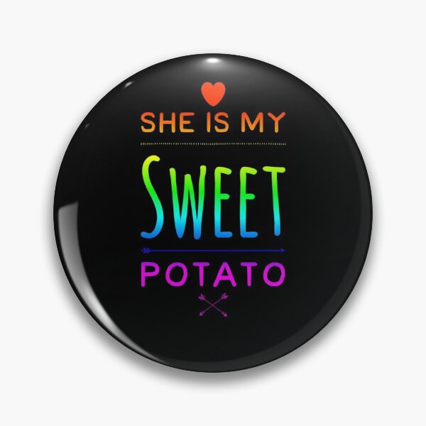 Item preview, She is my Sweet Potato, Lesbian Couple Shirt, Lesbian Thanksgiving Shirt Lesbian Flag designed and sold by Mandala108.