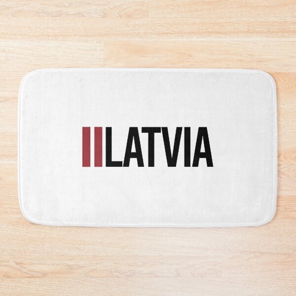 Item preview, Latvia Minimal Design collection designed and sold by randomorder.