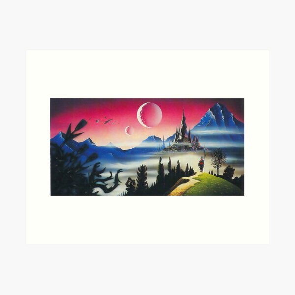 Item preview, Fantasy Landscape designed and sold by tonymasero.