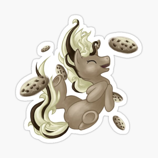 Poney gourmand Sticker