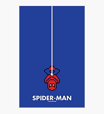 SPIDERMAN 8-bit Photographic Print