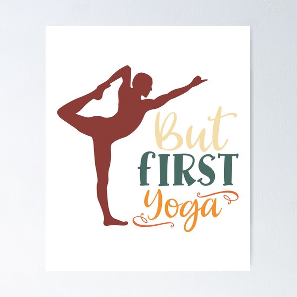 Item preview, But First Yoga designed and sold by shinoshop.
