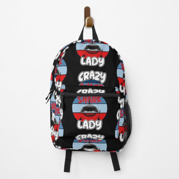 Item preview, Crazy Shark Lady designed and sold by MoonsmileProd.