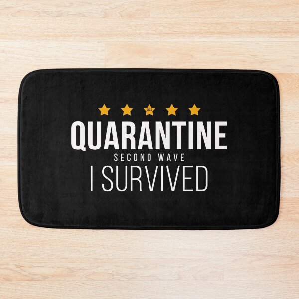 Item preview, Quarantine Second wave I Survived Q 2020 designed and sold by WCP Store.