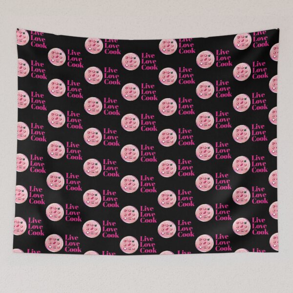 Item preview, live, love cook. kitchen utensils designed and sold by doctors-apparel.