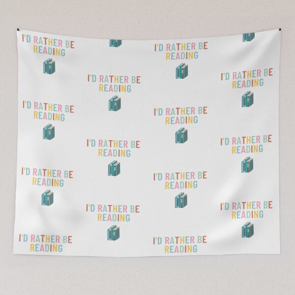 Item preview, I'd Rather Be Reading designed and sold by Orchyd.