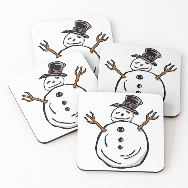 Item preview, Funny Snowman Cartoon Winter Lovers designed and sold by ElJimmo.
