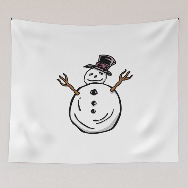 Item preview, Funny Snowman Cartoon Winter Lovers designed and sold by ElJimmo.