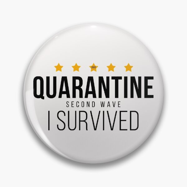 Item preview, Quarantine Second wave I Survived Q 2020 designed and sold by WCP Store.