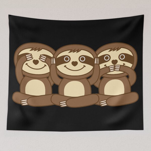 Item preview, Cute Sloths designed and sold by plushism.
