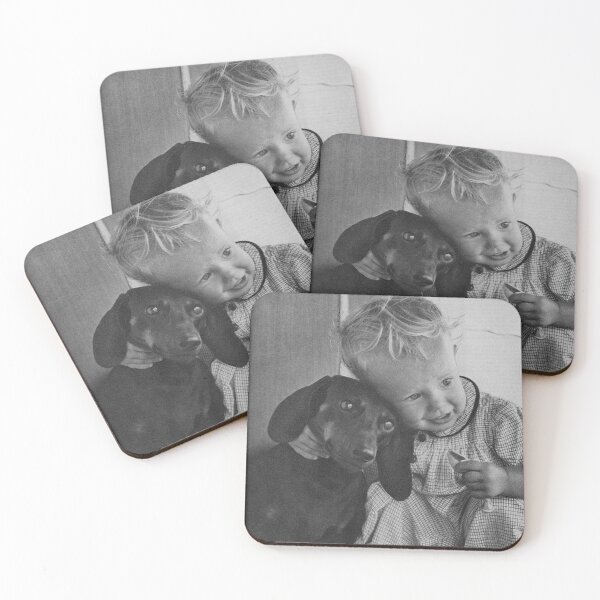 Item preview, Vintage dog cute photo Dachshund Dogs retro pet in love designed and sold by Coolstuff4you71.