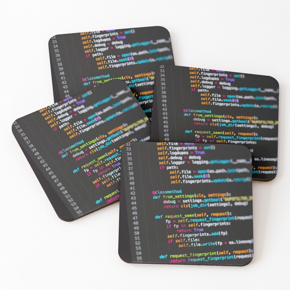 Item preview, Coasters (Set of 4) designed and sold by iamdanielv.
