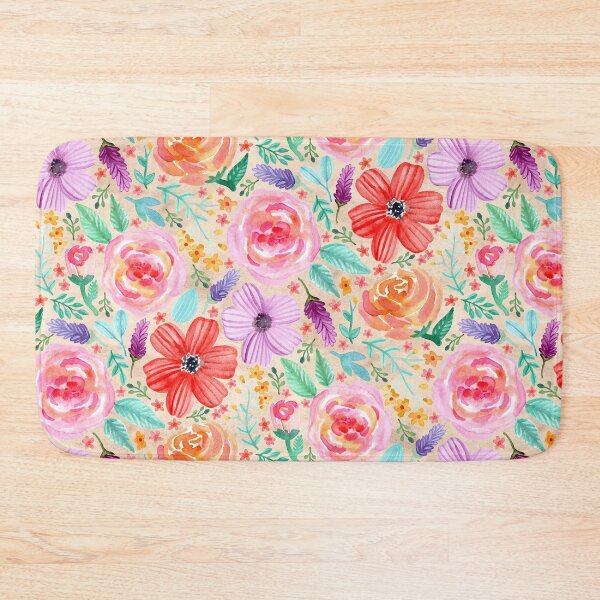 Item preview, Bold Blooms on Beige designed and sold by Tangerine-Tane.