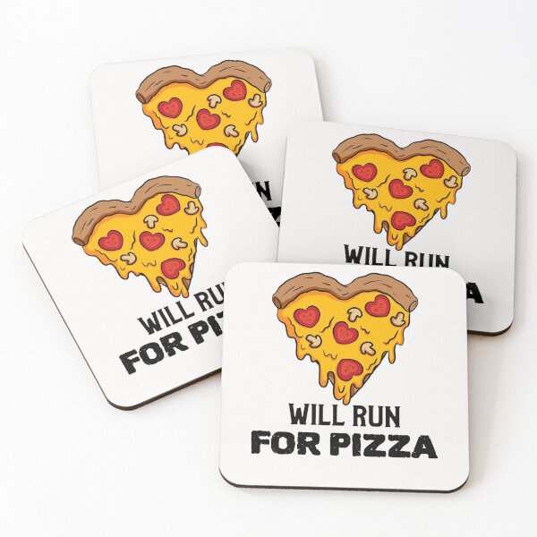 Item preview, Will run for pizza designed and sold by The Parallel X.