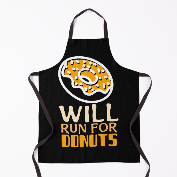 Item preview, Will Run For Donuts designed and sold by AmberSiraj.