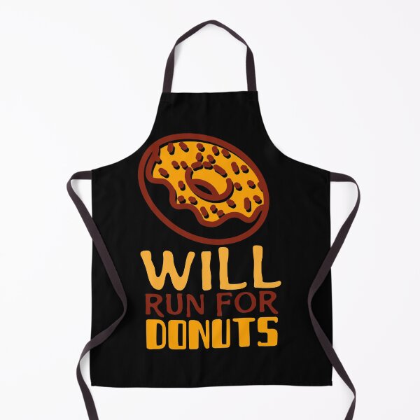 Item preview, Will Run For Donuts designed and sold by AmberSiraj.