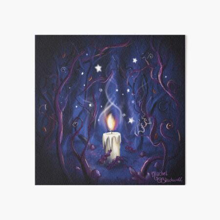 Shine A Light Art Board Print