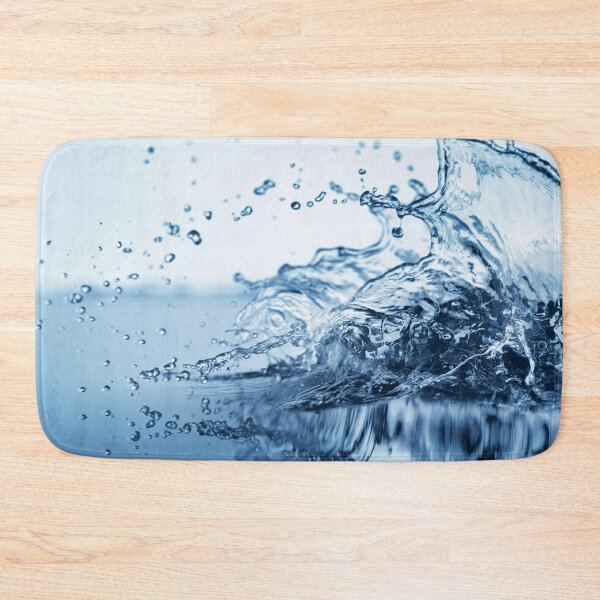 Item preview, High And Blue water Shower Curtain designed and sold by arami155369.