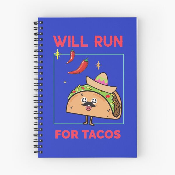 Item preview, Will Run For Tacos designed and sold by Lolas-Creations.